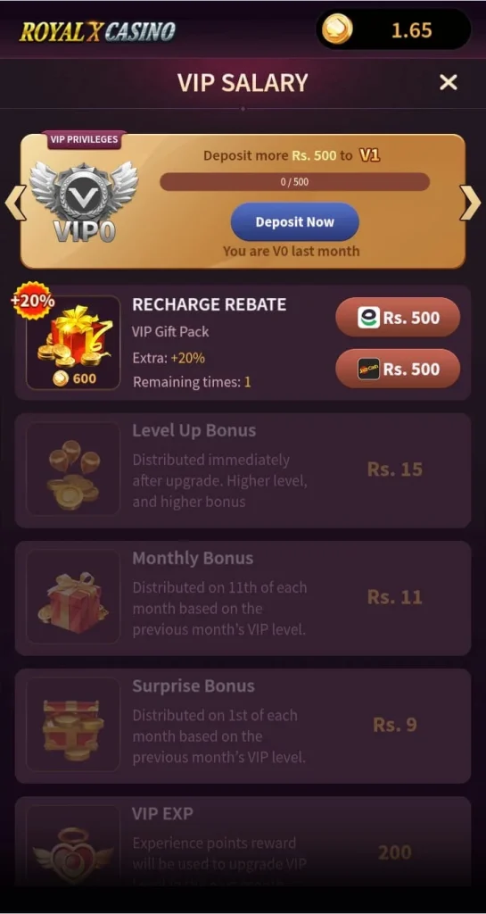 royal-casino-vip-salary