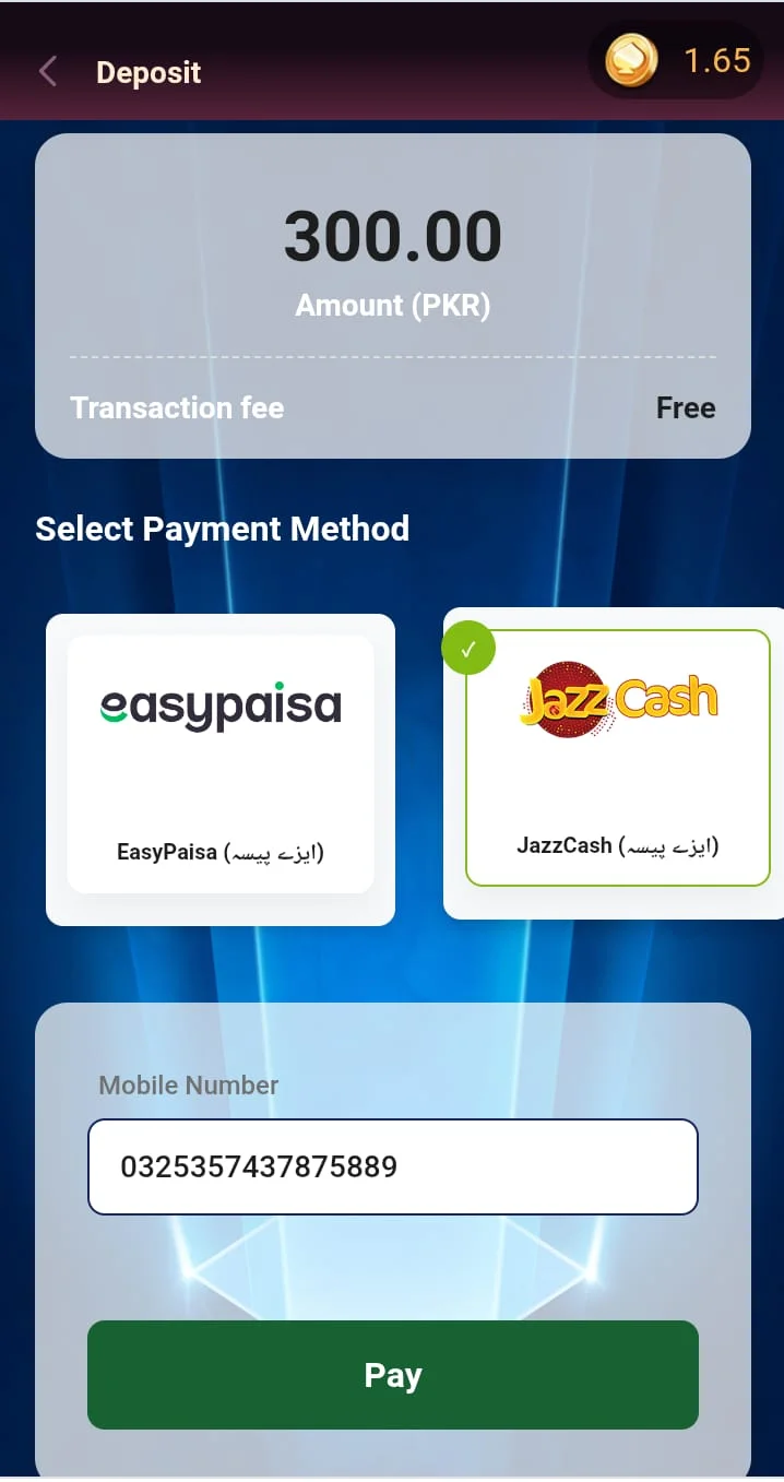 royal-casino-deposite through-jazzcash-in-pakistan
