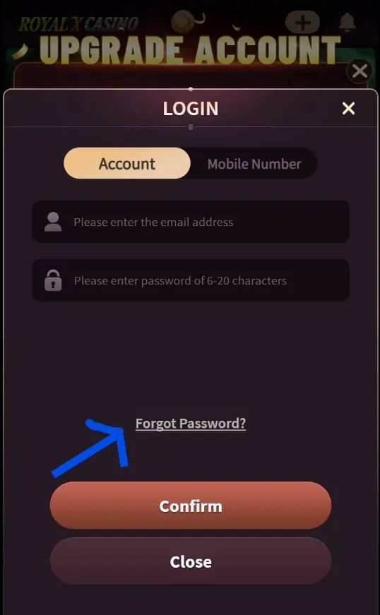royal-x-casino-forget-password